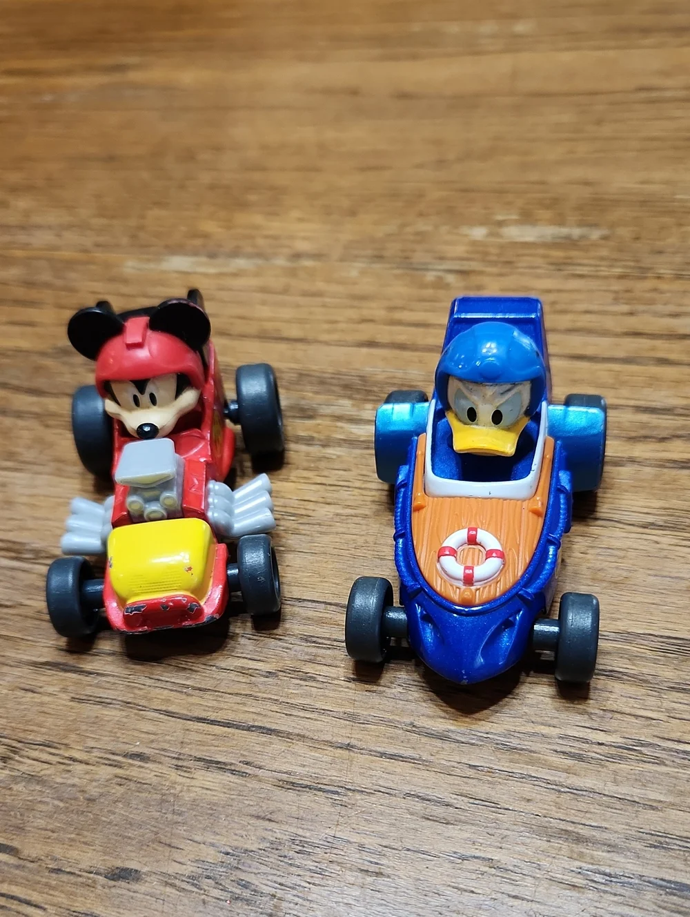Lot 2 Mattel Disney Roadster Racers Mickey & Donald